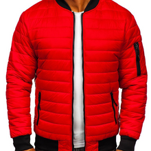 Load image into Gallery viewer, Casual Warm Round Neck Lightweight Men's Jacket
