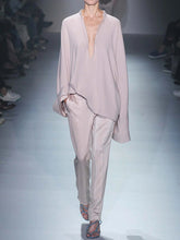 Load image into Gallery viewer, Chiffon Long Sleeves Loose Women's Suits
