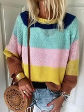 Load image into Gallery viewer, Fashion Knitwear with Round Neck and Long Sleeves
