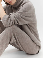 Load image into Gallery viewer, Fashion And Comfy Turtleneck Sweater and Trousers Women Two-piece Suit
