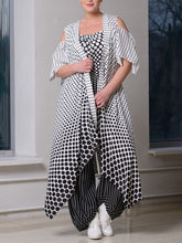Load image into Gallery viewer, Women's Casual Polka Dot Gradient Three-Piece Suit
