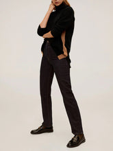 Load image into Gallery viewer, High Neck Color Block Knit Women's Jogging Suits
