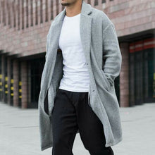 Load image into Gallery viewer, Fall/Winter Casual And Comfy Lapel Solid Color Coat For Men
