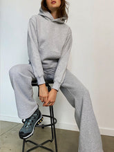 Load image into Gallery viewer, Fashion Casual Hooded Solid Color Two-piece Suit
