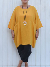 Load image into Gallery viewer, Women's Casual Linen Loose Top

