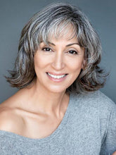 Load image into Gallery viewer, Fashion Grey Chemical Fiber Curly Wig

