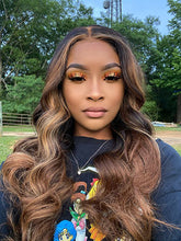 Load image into Gallery viewer, Fashion Wavy Brown Long Hair Big Curly Wig
