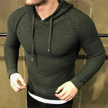 Load image into Gallery viewer, Knitted Hooded Casual  Men's Hoodies
