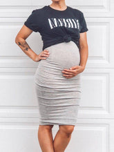Load image into Gallery viewer, Fake Two Casual Maternity Dresses
