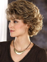 Load image into Gallery viewer, Gradient Short Curly Hair Fluffy Wig
