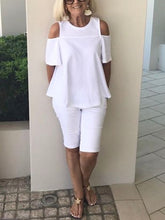 Load image into Gallery viewer, Pure Cotton Round Neck Breathable Women's Suit

