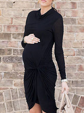 Load image into Gallery viewer, Fashionable soft and comfortable maternity dress
