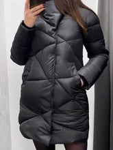 Load image into Gallery viewer, High-neck Warm Cotton Jacket
