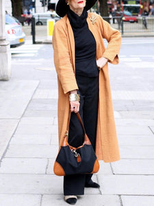 Autumn And Winter Thin And Simple Women's Coat