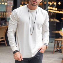 Load image into Gallery viewer, Cotton Comfortable Long Sleeve Base Men's Tops
