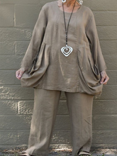 Load image into Gallery viewer, Women's Casual Solid Color Pocket Suit
