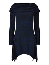 Load image into Gallery viewer, Dark Floral Long Sleeve Dress
