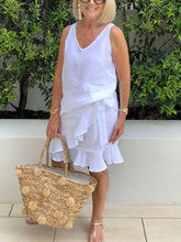 Load image into Gallery viewer, Sleeveless Cotton And Linen Simple Women's Dress
