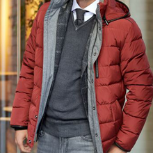 Load image into Gallery viewer, Casual Sports Warm Men's Cotton Jacket
