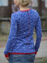 Load image into Gallery viewer, Cotton Round Neck Long Sleeve Printing Women's Tops
