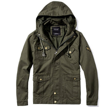 Load image into Gallery viewer, Hooded Jacket Casual Temperament Men's Jacket
