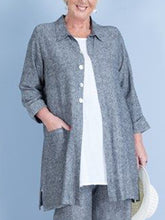 Load image into Gallery viewer, Cotton And Linen Long Sleeve Wide Legs Women's Suit
