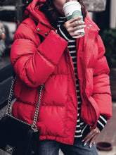 Load image into Gallery viewer, Fashion Padded Hooded Cotton Jacket
