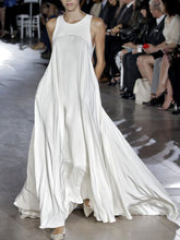 Load image into Gallery viewer, Sleeveless Silky Satin Elegant Dress
