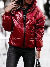Load image into Gallery viewer, Fashion Warm High-neck Ladies Cotton Jacket
