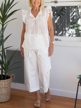 Load image into Gallery viewer, Fashion Hollow Sleeveless Top And Pants Two-Piece Women's Clothing

