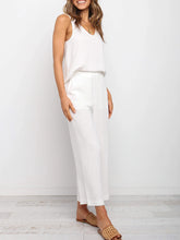 Load image into Gallery viewer, Casual Cotton And Linen Vest Women's Suit
