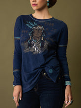 Load image into Gallery viewer, Casual Fashion Long Sleeve Graphic Print Top
