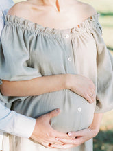 Load image into Gallery viewer, Fashion Off-Shoulder Loose Dress For Pregnant Women
