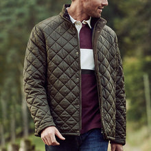 Load image into Gallery viewer, Fall/winter Stand-up Collar Warm Men's Cotton Jacket
