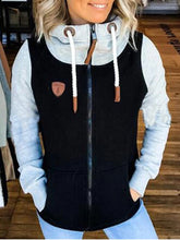 Load image into Gallery viewer, Color Matching Autumn And Winter Women's Coat
