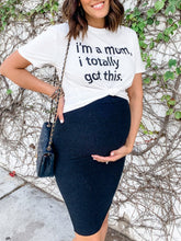 Load image into Gallery viewer, Fashion Slim Plus Size Maternity Dress
