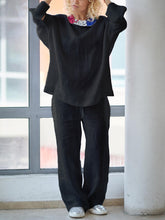 Load image into Gallery viewer, Plus Size Linen Women's Casual Suit
