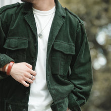Load image into Gallery viewer, Men's Retro Casual Loose Pocket Jacket
