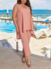 Load image into Gallery viewer, Women's Casual Comfortable Solid Color Sleeveless Suit
