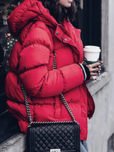 Load image into Gallery viewer, Fashion Padded Hooded Cotton Jacket
