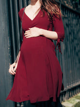 Load image into Gallery viewer, Comfortable and Elegant Maternity Dress
