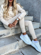 Load image into Gallery viewer, Fashion Casual Solid Color Hooded Tracksuits
