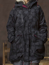 Load image into Gallery viewer, Casual Loose-fitting Warm Hooded Coat
