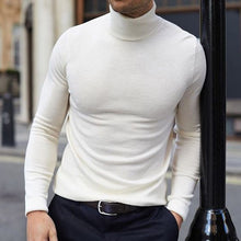 Load image into Gallery viewer, High Neck Knit Everyday Men's Tops
