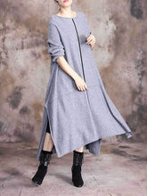 Load image into Gallery viewer, Casual Loose Long Sleeve Women's Dresses
