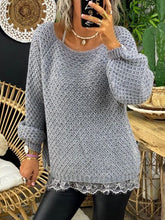 Load image into Gallery viewer, Autumn and Winter Warm Lace Ladies Sweater
