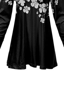 Printed Long Sleeve Top
