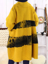 Load image into Gallery viewer, Color Matching Casual Plus Size Women's Coat
