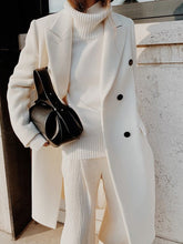 Load image into Gallery viewer, High Collar Knit Casual Women's Suits
