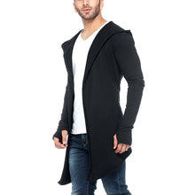 Load image into Gallery viewer, Black Long-Sleeved With Fingers Men's Cardigans
